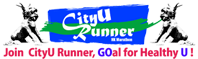 logo cityu runner